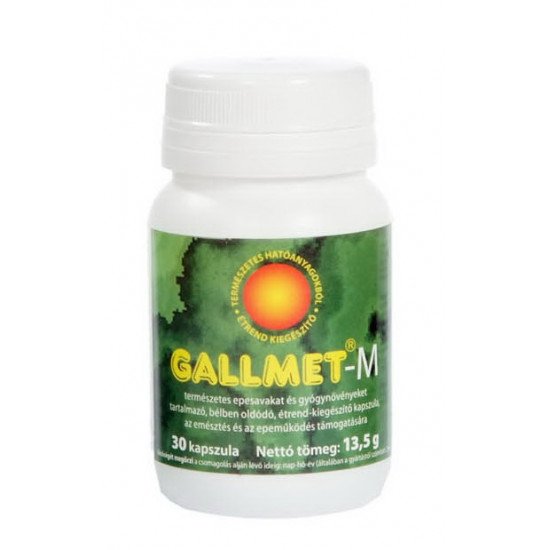Gallmet-M kapszula 30db Gallmet-M kapszula 30db