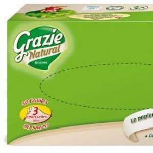 Grazie öko papirzsebkendő 80db
