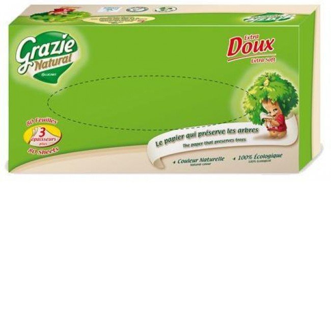 Grazie öko papirzsebkendő 80db