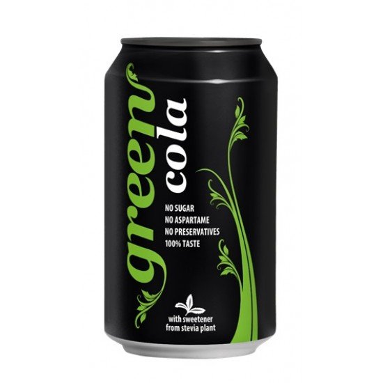Green cola steviával 330ml