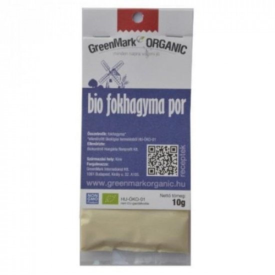 Greenmark bio fokhagymapor 10g
