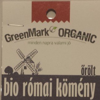 Greenmark bio római kömény őrölt 10g