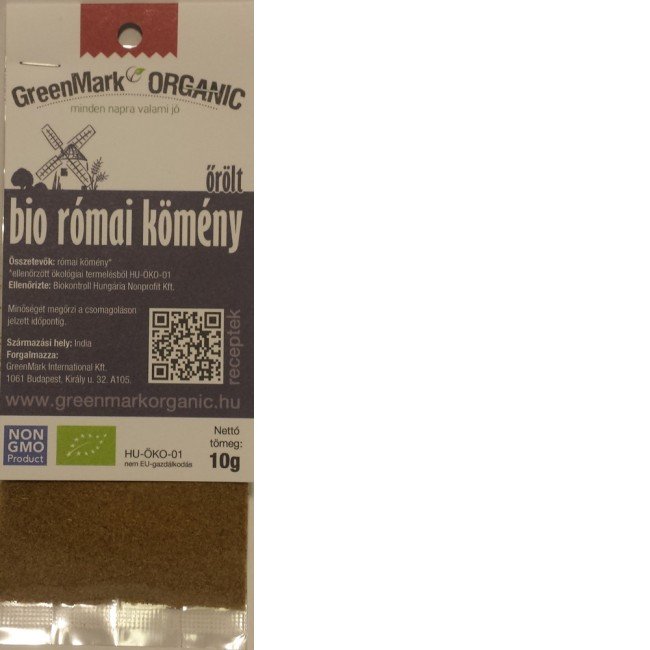 Greenmark bio római kömény őrölt 10g