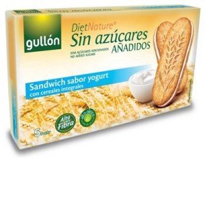 Gullon cukormentes szendvicskeksz joghurtos 220g