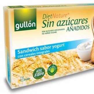 Gullon cukormentes szendvicskeksz joghurtos 220g