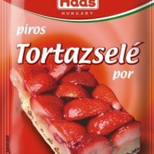 Haas natural tortazselé piros 11g