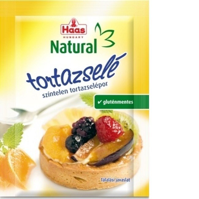 Haas natural tortazselé színtelen 11g