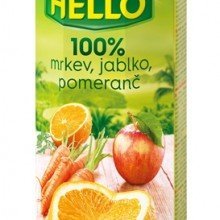 Hello sárgarépa-narancs-alma 100% 1000ml