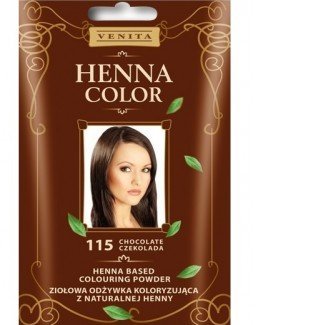 Henna color hajszinezőpor nr 115 csokoládé barna 25g
