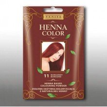 Henna color krémhajfesték nr 11 burgundi 75ml