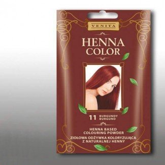 Henna color szinező hajbalzsam nr 11 burgundi 75ml