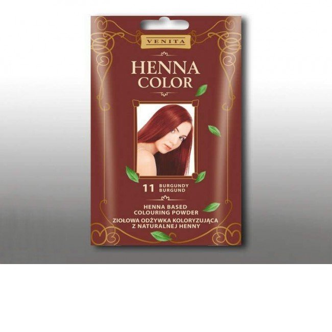 Henna color szinező hajbalzsam nr 11 burgundi 75ml