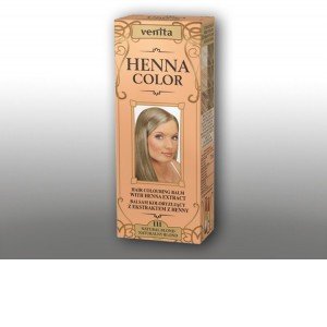 Henna color szinező hajbalzsam nr 111 természetes szőke 75ml Henna color szinező hajbalzsam nr 111 természetes szőke 75ml
