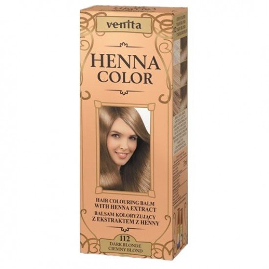 Henna color krémhajfesték nr 112 sötétszőke 75ml