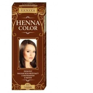 Henna color szinező hajbalzsam nr 115 csokoládé barna 75ml Henna color szinező hajbalzsam nr 115 csokoládé barna 75ml