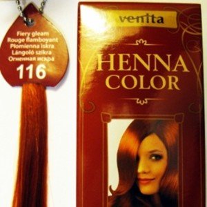 Henna color szinező hajbalzsam nr 116 tűzvörös 75ml