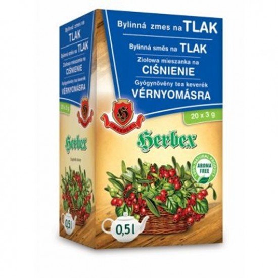 Herbex gyógynövény tea vérnyomásra 20filter