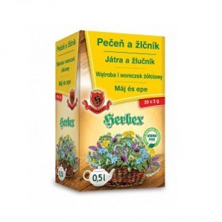 Herbex máj és epe tea 20 filter