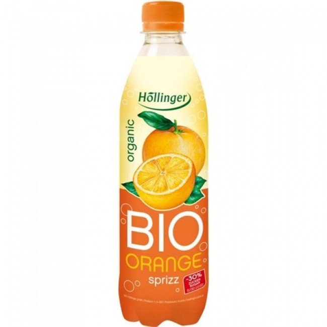 Höllinger bio gyümölcsfröccs narancs 500ml