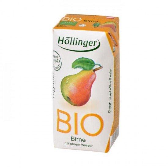 Höllinger bio gyümölcsital körte 200ml