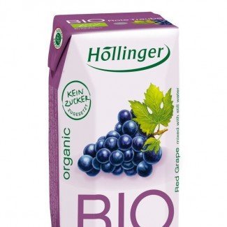 Höllinger bio gyümölcsital szőlő 200ml