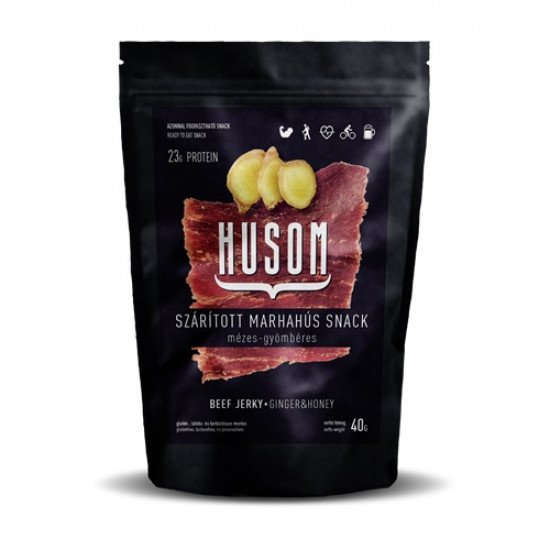 Husom snack gyömbéres-mézes 40g