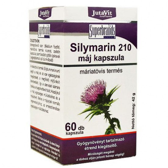 Jutavit silymarin 210 máj kapszula 60db