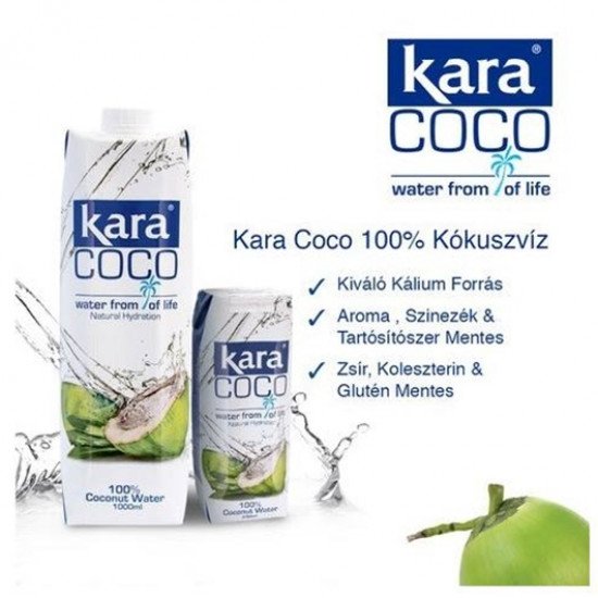 Kara kókuszvíz 250ml