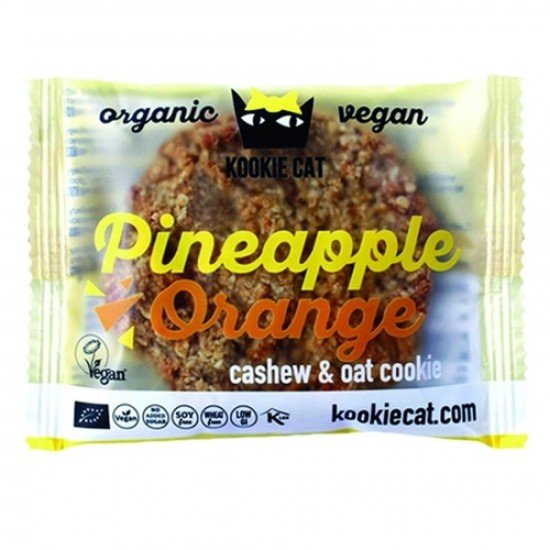 Kookie cat bio vegán keksz ananászos 50g