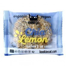 Kookie cat bio vegán keksz chiamag-lemon 50g