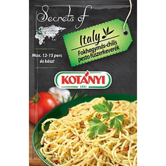 Kotányi pesto fokhagymás-chilis 20g