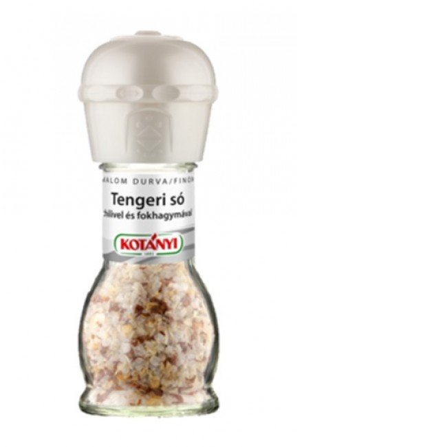 Kotányi tengeri só chilivel és fokhagymával malom 72g