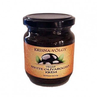 Krisnavölgyi olívakrém fekete 210g Krisnavölgyi olívakrém fekete 210g