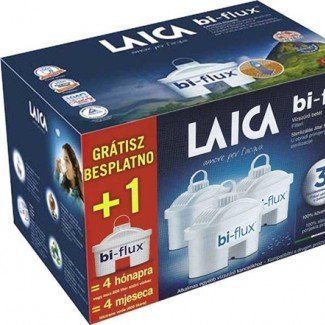 Laica bi-flux vízszűrőbetét univerzális 3+1db 4db