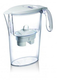 Laica clear line vízszűrőkancsó átlátszó fehér 1db
