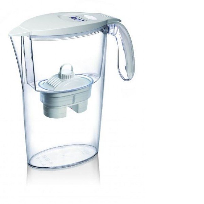 Laica clear line vízszűrőkancsó átlátszó fehér 1db