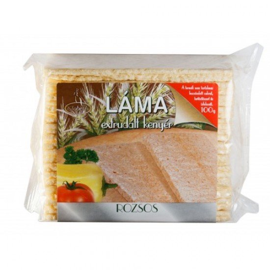 Láma extrudált kenyér rozsos 100g