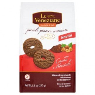 Le veneziane mogyorós és kakaós keksz 250g