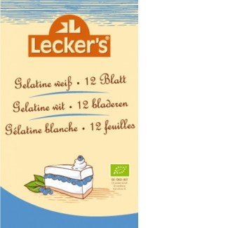 Leckers bio zselatinlap állati eredetű 12db