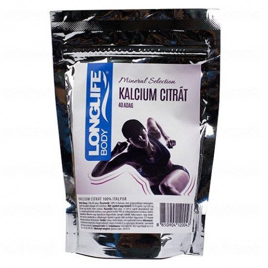 Longlife kalcium citrát italpor 120g