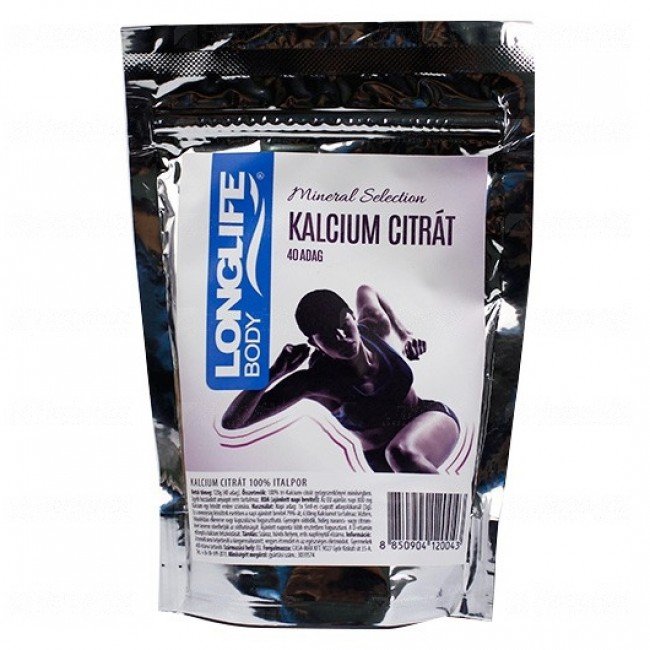 Longlife kalcium citrát italpor 120g