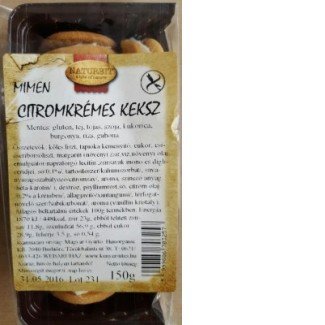 Mimen töltött keksz kakaókrémes 150g