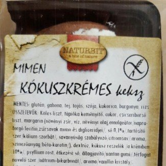 Mimen töltött keksz kókuszkrémes 150g