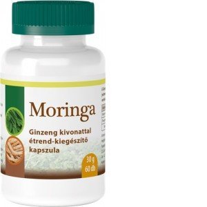 Moringa kapszula ginzeng kivonattal 60db