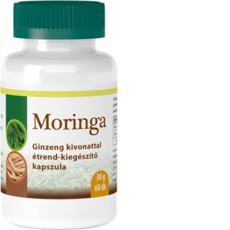 Moringa kapszula ginzeng kivonattal 60db