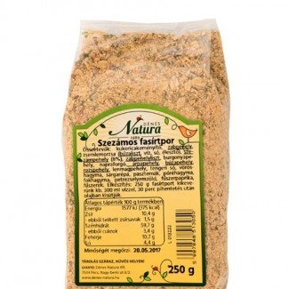 Natura fasirtpor szezámos 250g 