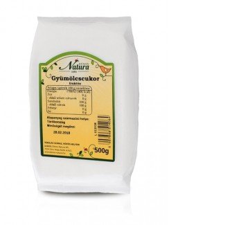 Natura gyümölcscukor 500g