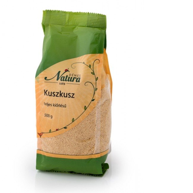 Natura kuszkusz teljes kiőrlésű 500g Natura kuszkusz teljes kiőrlésű 500g