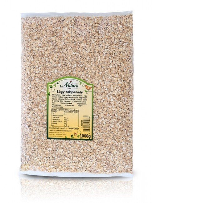 Natura lágy zabpehely 1000g 