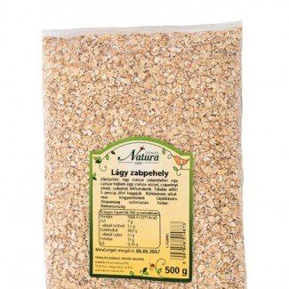 Natura lágy zabpehely 500g 